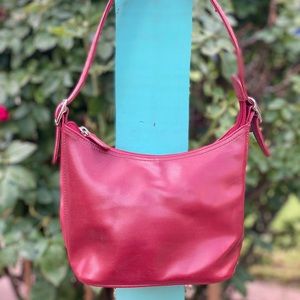 Red Leather Handbag
